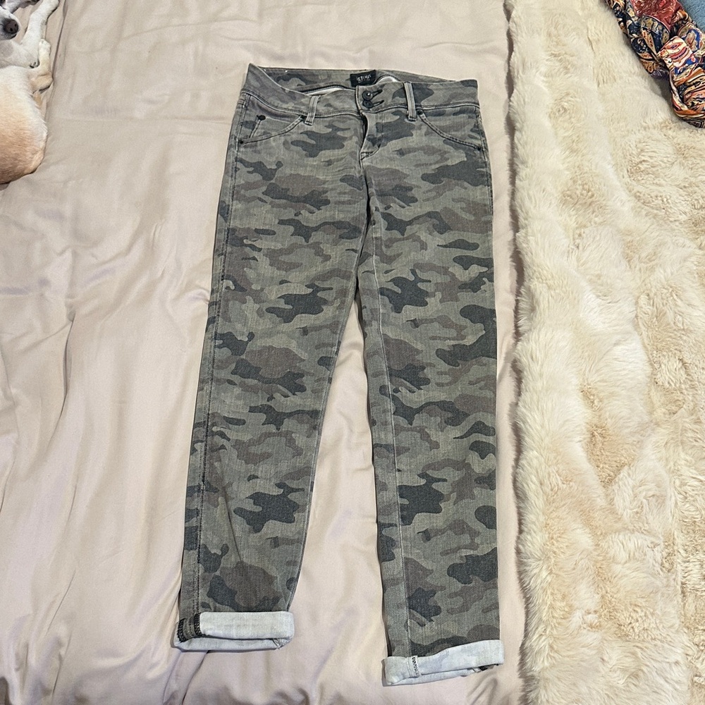 Hudson Jeans Collin Women's Camo Skinny Jeans